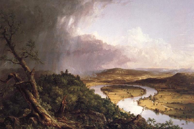 Thomas Cole View from Mount Holyoke,Northampton,MA.after a Thunderstorm